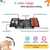 145 PCS COMPLETE ART SET SUITCASE FOR KIDS