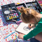 145 PCS COMPLETE ART SET SUITCASE FOR KIDS