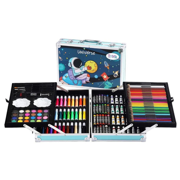 145 PCS COMPLETE ART SET SUITCASE FOR KIDS
