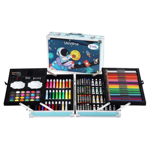 145 PCS COMPLETE ART SET SUITCASE FOR KIDS