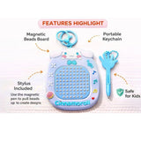 2 in 1 Saniro Magpad Puzzle Keychain for Kids