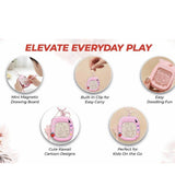 2 in 1 Saniro Magpad Puzzle Keychain for Kids