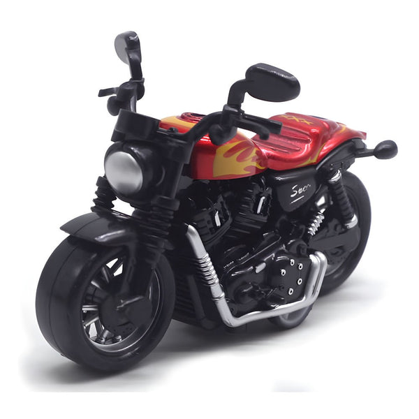 Harley Alloy Model Motorcycle Toy – Friction Powered Bike