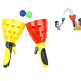 CLICK & CATCH TWIN BALL GAME – Indoor Outdoor Play Toy