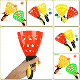 CLICK & CATCH TWIN BALL GAME – Indoor Outdoor Play Toy