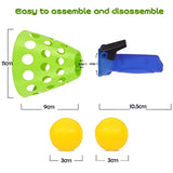 CLICK & CATCH TWIN BALL GAME – Indoor Outdoor Play Toy