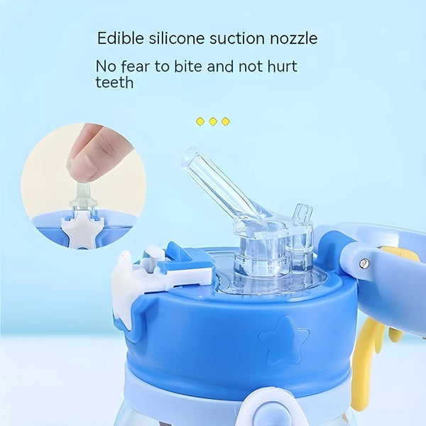 CUTE DEER HORN SIPPER WATER BOTTLE
