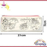 DIY Pencil Pouch for Kids – Colour Your Own Pencil Pouch