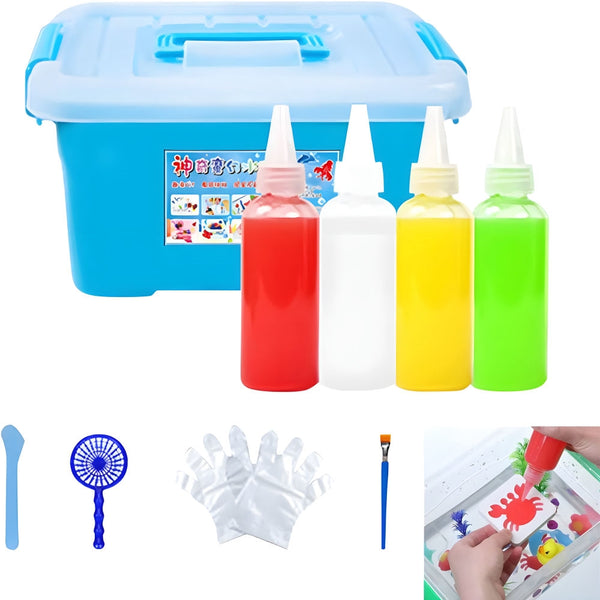MAGIC WATER ELF TOY – DIY 3D Jelly Figures for STEM Learning Fun