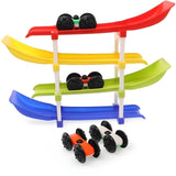 Zig Zag Ramp Racer Toy – 4 Level Car Track for Kids
