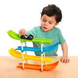 Zig Zag Ramp Racer Toy – 4 Level Car Track for Kids