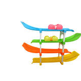 Zig Zag Ramp Racer Toy – 4 Level Car Track for Kids