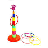 2-in-1 Ring Toss & Stacking Cup Game for Kids