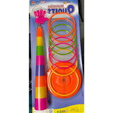 2-in-1 Ring Toss & Stacking Cup Game for Kids