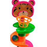 ROLL BALL TOY – 5 Tier Spinning Ball Drop Game