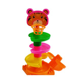 ROLL BALL TOY – 5 Tier Spinning Ball Drop Game