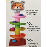 ROLL BALL TOY – 5 Tier Spinning Ball Drop Game