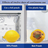 REUSABLE ALUMINIUM FOIL FOOD STORAGE BAG (Set of 10)