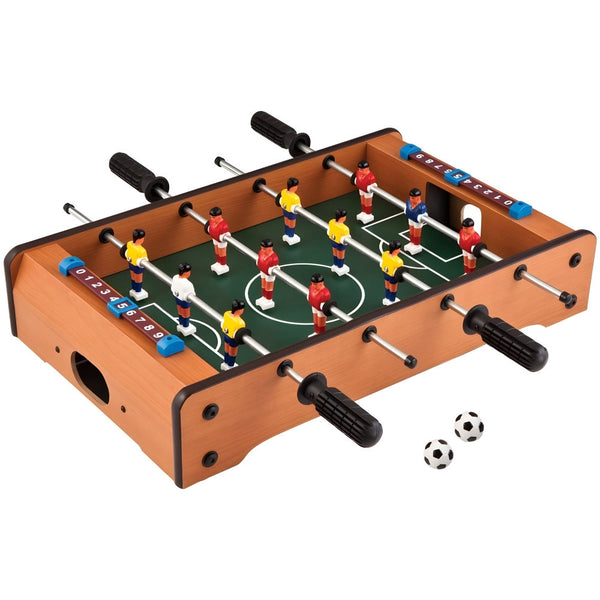 WOODEN TABLETOP SOCCER FOOTBALL – Fun Indoor Game For Kids