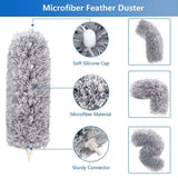 TELESCOPIC MICROFIBER FAN DUSTER