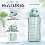 3 in 1 TRANSPARENT MOTIVATIONAL  BOTTLE