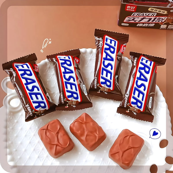 3D Chocolate Shape Eraser – Fun Stationery for Kids