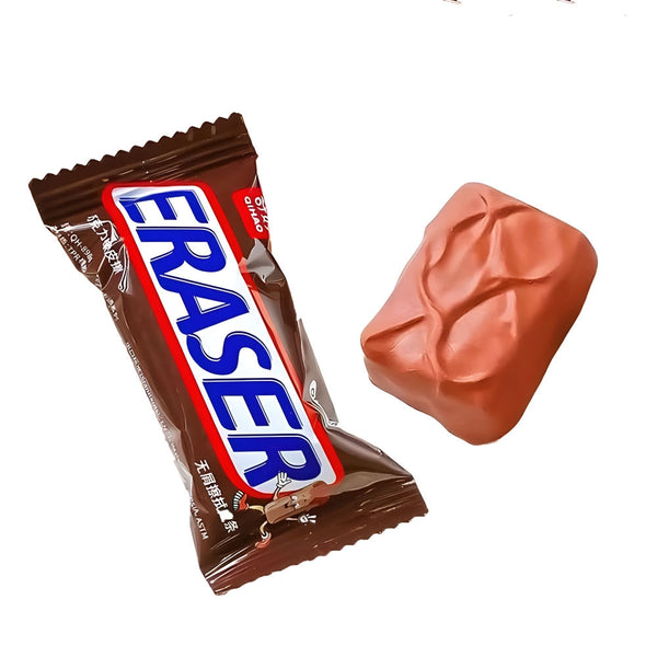 3D Chocolate Shape Eraser – Fun Stationery for Kids