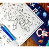 SPACE THEME COLOURING BOOK