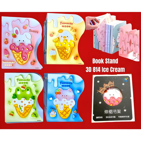 FOLDABLE BOOK STAND SHELF ORGANIZER FOR KIDS