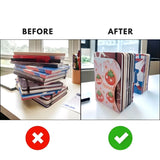 FOLDABLE BOOK STAND SHELF ORGANIZER FOR KIDS