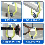 HANGING TABLE TENNIS TRAINER - Adjustable Self Play Ping Pong Set
