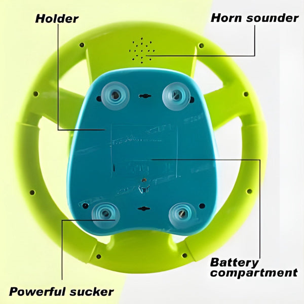 LITTLE DRIVER – Realistic & Interactive Steering Wheel Toy