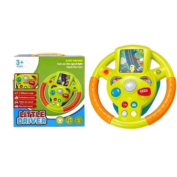 LITTLE DRIVER – Realistic & Interactive Steering Wheel Toy