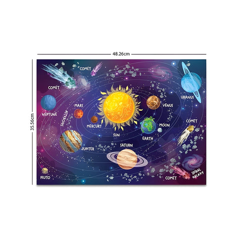 SOLAR SYSTEM PUZZLE (100 PCS) - Learn & Play