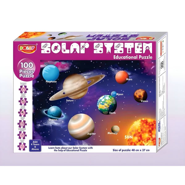 SOLAR SYSTEM PUZZLE (100 PCS) - Learn & Play