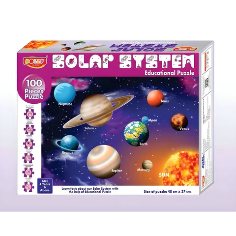 SOLAR SYSTEM PUZZLE (100 PCS) - Learn & Play
